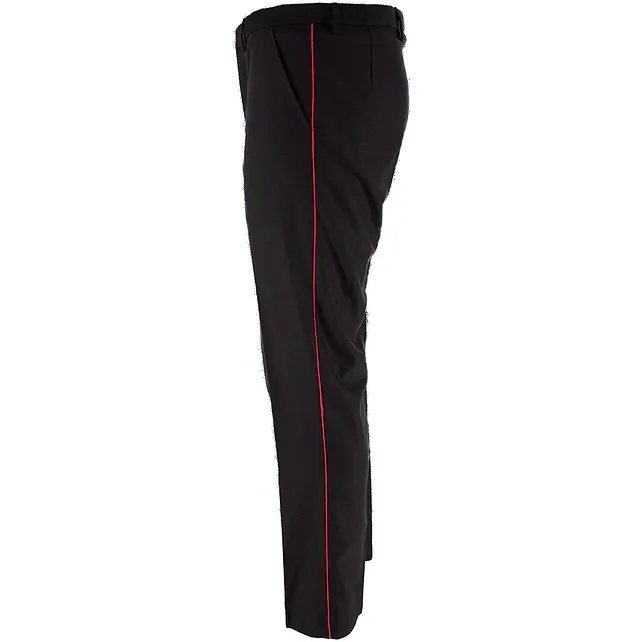 1030101 - Uniformhose, schwarz/rot