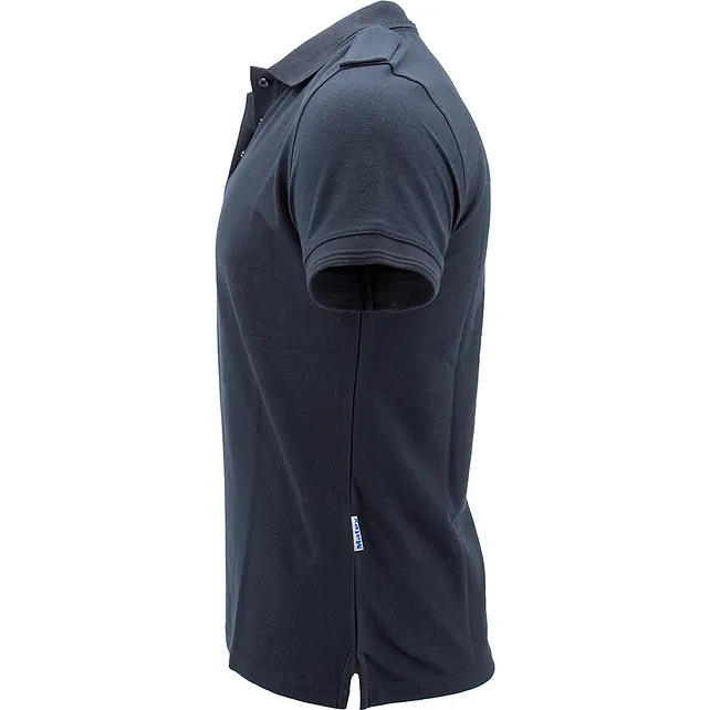 1005110 - Damen Kurzarm Polo-Shirt mit Schulterklappen