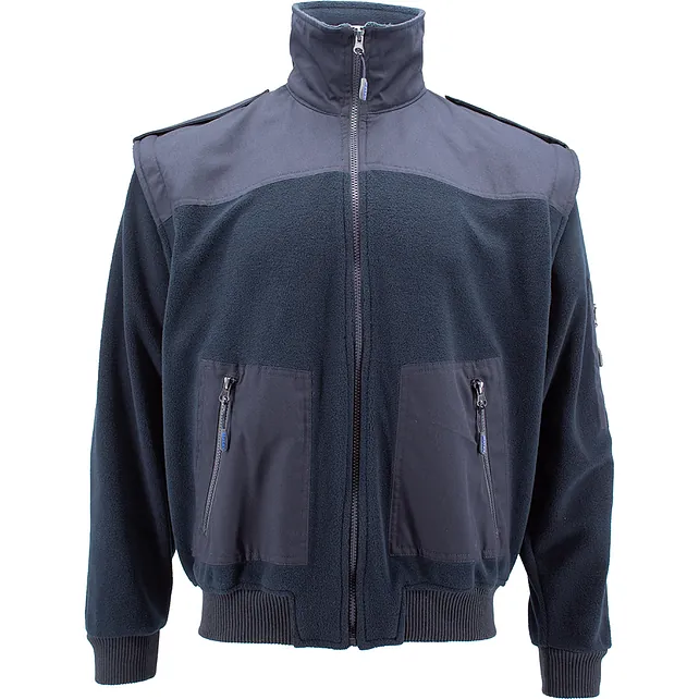 1010101 - Fleece Jacke, Abnehmbare Ärmel