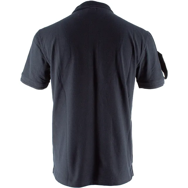 1005105 - Herren Kurzarm Polo-Shirt mit Dienstgradschlaufe