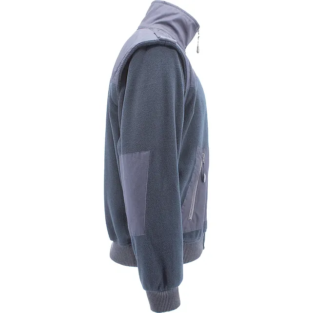 1010101 - Fleece Jacke, Abnehmbare Ärmel