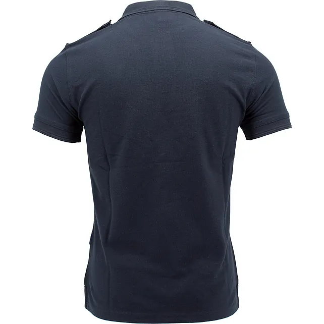 1005110 - Damen Kurzarm Polo-Shirt mit Schulterklappen